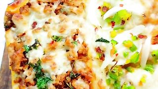 Desi style keema cheese paninis