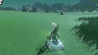 Freezing Weapon trick in Legend of Zelda TOTK!