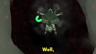 Diving down the holes trick in Legend of Zelda TOTK!