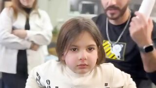 Cutting hair for the first Time ❤️❤️❤️