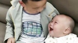 Hilarious baby laughing ????????