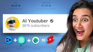 We created a Faceless YouTube channel ONLY using AI