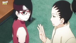 Uchiha Sarada vz Tarui (chunin exams part 3)