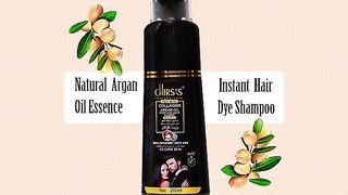 Natural hair dye shampoo