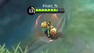 AMAZING SUPPORT HERO GATOT TO TEAM