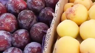 watermelon on ice sale/Mixed fruit sale on street#fruit/welcom home kitchen