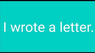 Simple Past Tense