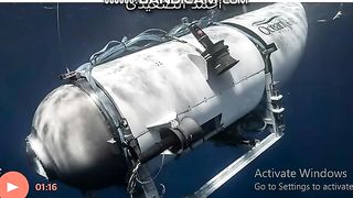 Titanic submarine: US coast guard extending search to deeper waters
