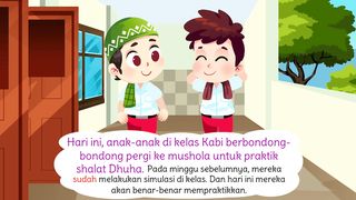 Cerita dongeng kartun anak kisah sholat tahajud