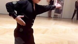 Beautiful baby dancing