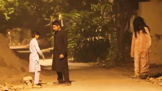 Ghost prank on  Asia