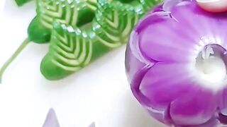Art culinaire : déco d'Oignons.