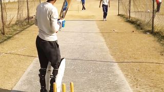 Batting Practice in Net | Cricketer practice
