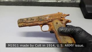 Gun Restoration, Colt M1911 U.S. ARMY 1914, (with test fire)