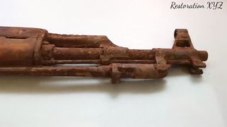 Ak restoration - gun restoration - ak 47 restore
