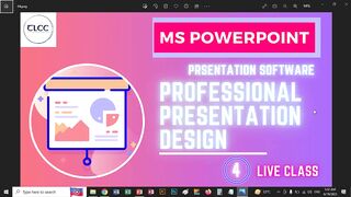 Professional Presentation Designing  Live Class - TLCC