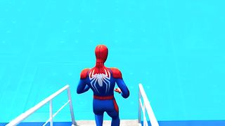 GTA 5 Epic Ragdolls/Spiderman Funny Compilation #565 (GTA5, Euphoria Physics, Funny Moments) #shorts