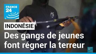 Indonésie : des gangs de jeunes violents font régner la terreur sur l'île de Java • FRANCE 24