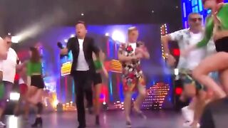 Dancing skills of Volodymyr Zelensky the President of Ukraine