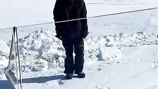 When people ask how much snow is in Canada