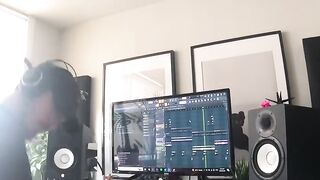 What people think making beats looks like