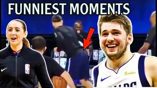 Luka doncic funniest videos compilation including fouling in love with you with a referee