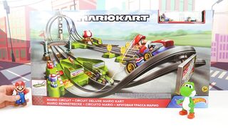 Mario kart Hot Wheels race car toy learning videos for kids!