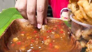 Pinoy street food overload mukbang