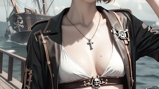 (4K) Pirates of the Caribbean【AI and art #Lookbok .  Video 2023