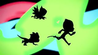 PJ masks funny colors