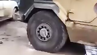 UNFORTUNATELY THEY GOT HIS VEHICLE
