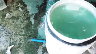 improvised water pump no electricity how does it works none stop water life hack part 2