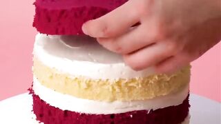 Amazing Fondant Fruit Cake Look Like Real _ Homemade Colorful Cake Decorating Idea 09