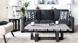 How To Decorate Your Living Room :  The Essential