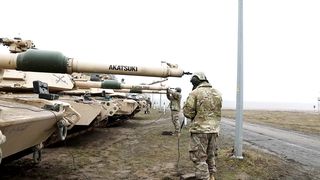 US heavy tanks go to training with Polish allies