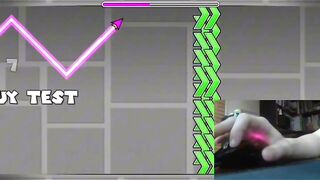 Geometry dash wave but it gets harder