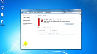 How To Disable Windows Install Update on Windows7