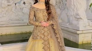 Kashees Lehnga design with jewelry amazing