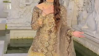 Kashees Lehnga design with jewelry amazing ????