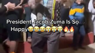 For Sat president ubaba amapiano dance