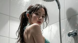 [ AI LookBook ] AI...Girlfriend Showering, Take A Bath With Me???? | Video 2023
