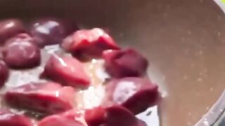Салат из куриной печени 2