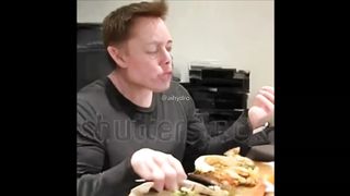 Elon Musk Eating Spaghetti