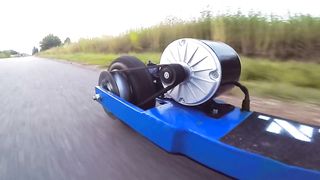 Making a Belt Drive Electric Scooter.