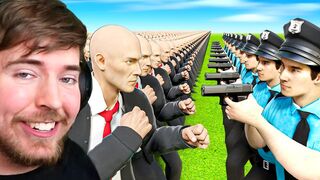 100 Assassins vs 10 Real Cops! 2