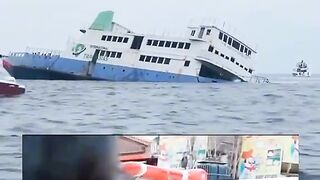 Death of many peoples in ocean