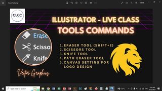 Illustrator Eraser Tool TLCC CLASS - 6