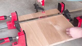 Oak Media Console Build Start to Finish