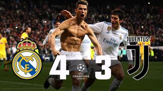 Real Madrid vs Juventus (4-3agg) UCL2018 Quarterfinals 1,2 Leg