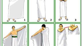 How to wear ihram 4 best ways to wear ihram